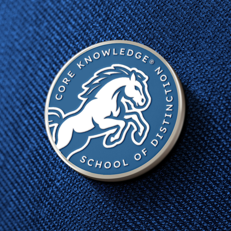 willa cather elementary lapel pin