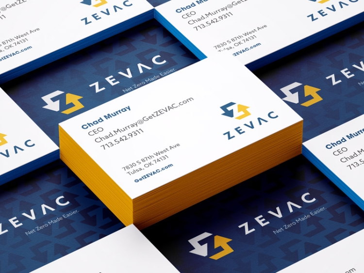 zevac business cards