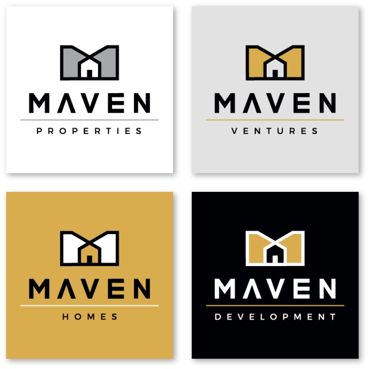 home builder brand logo variations