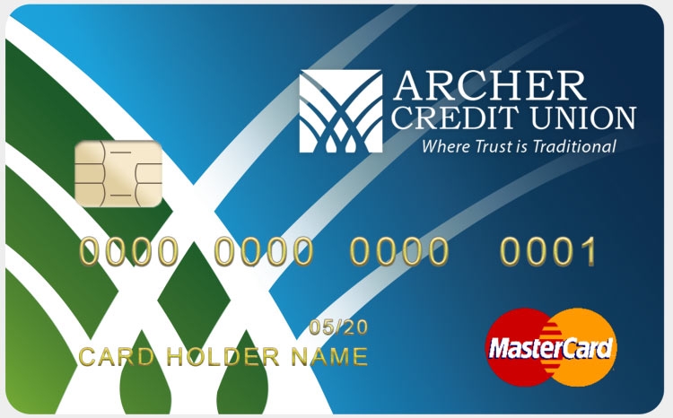 archer credit union atm card