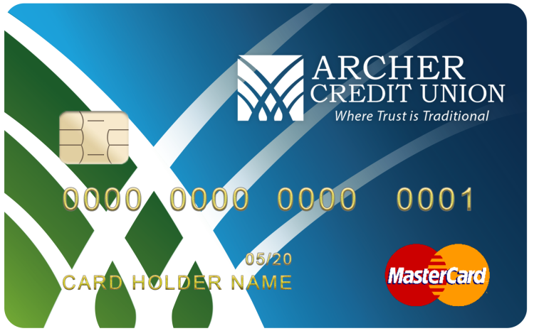 archer credit union atm card