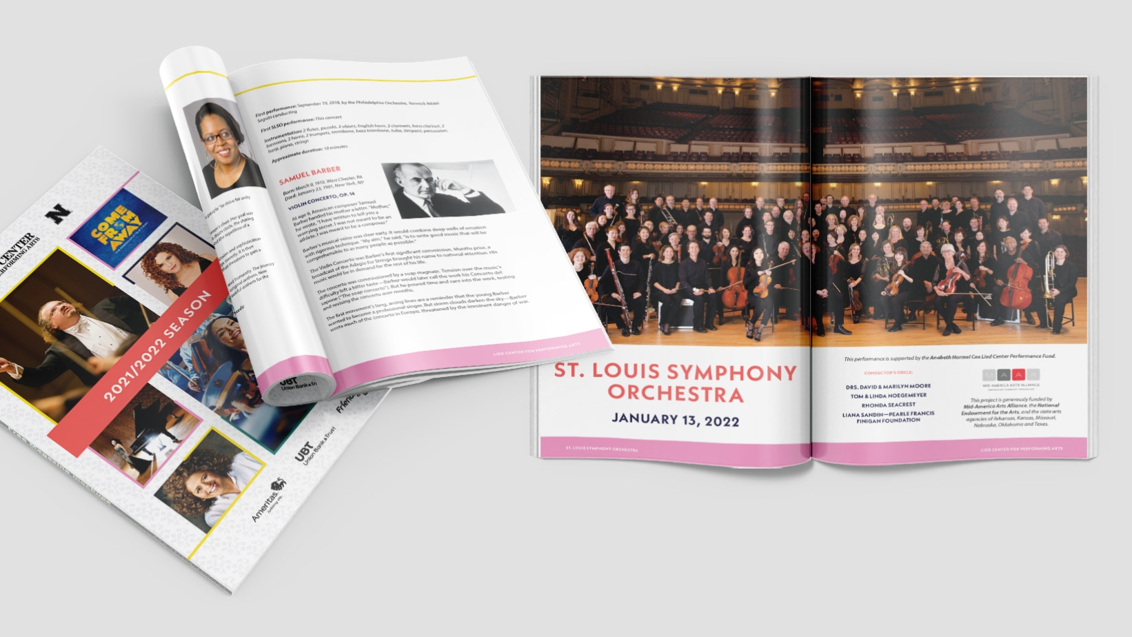 lied center program books