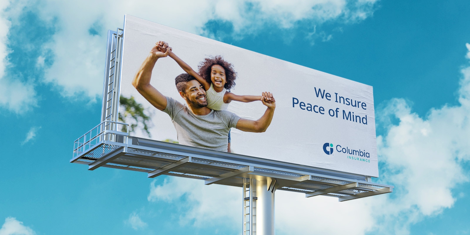 columbia insurance billboard