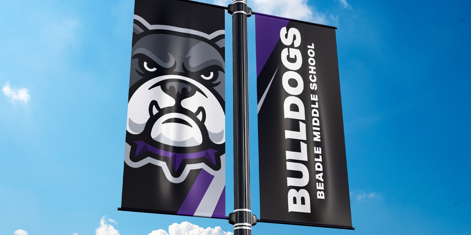 beadle middle school pole banners