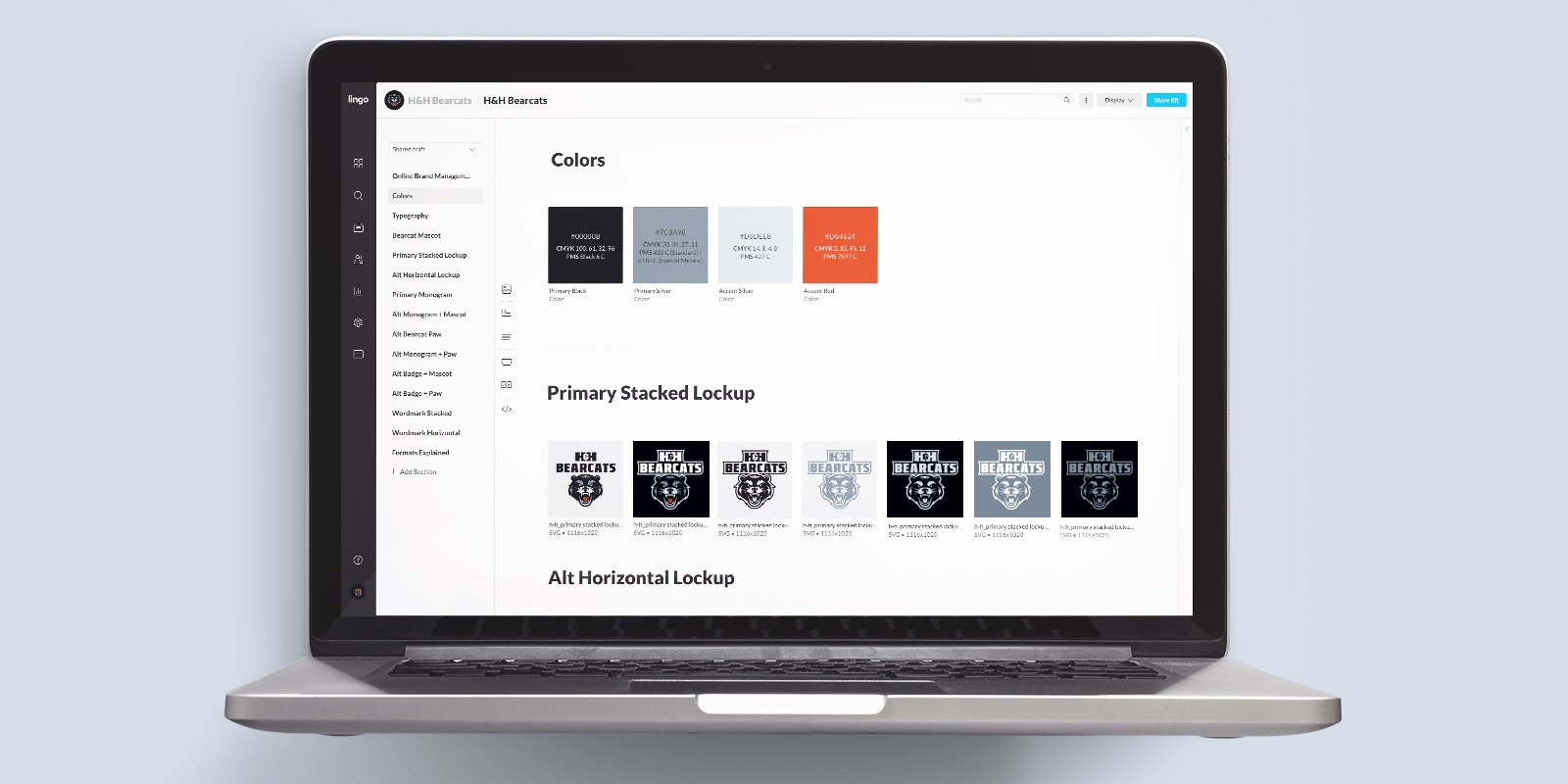 h&h bearcats online brand management