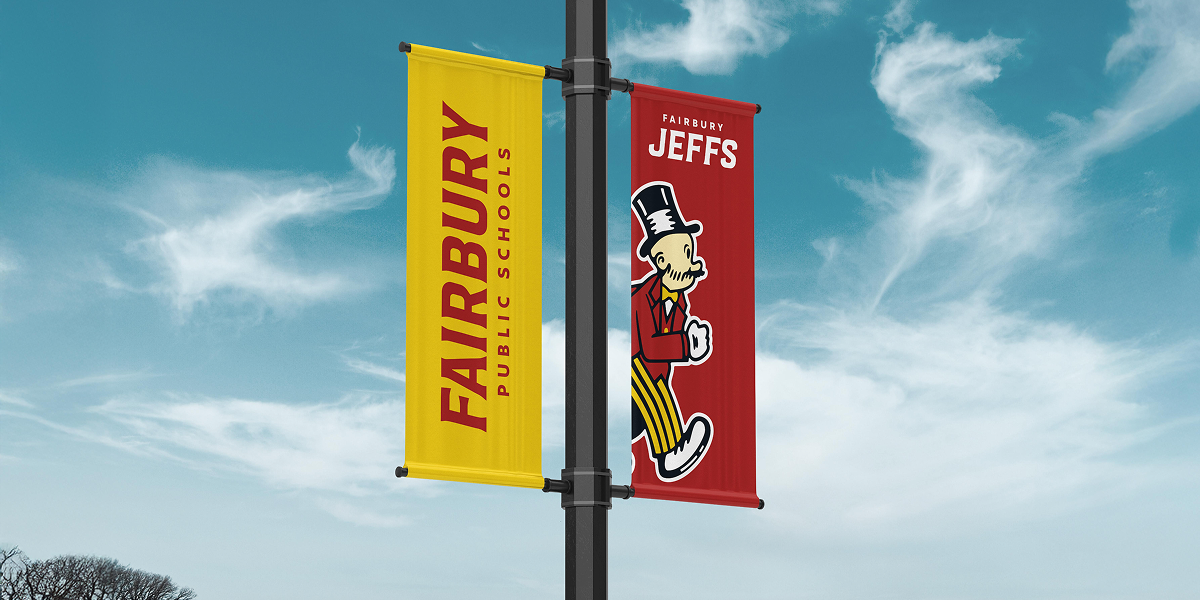 Fairbury Public Schools Pole Banners