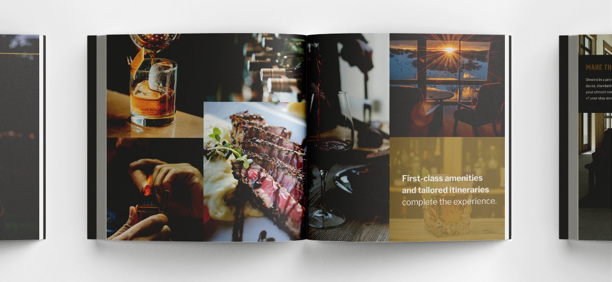 flow mound ranch brand book food and drink