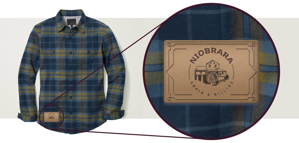 niobrara grain & milling flannel shirt