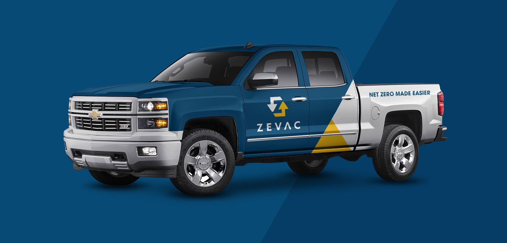 zevac branded truck