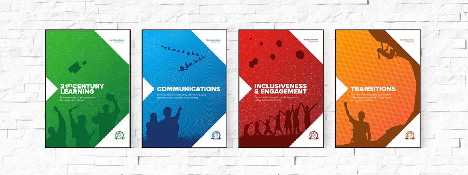 norris education communication poster series 
