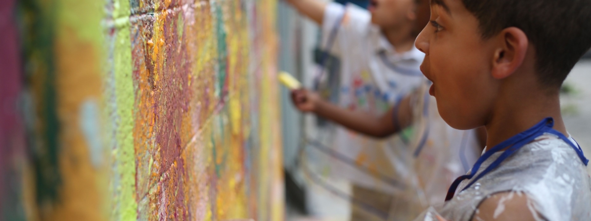 community art center website footer image