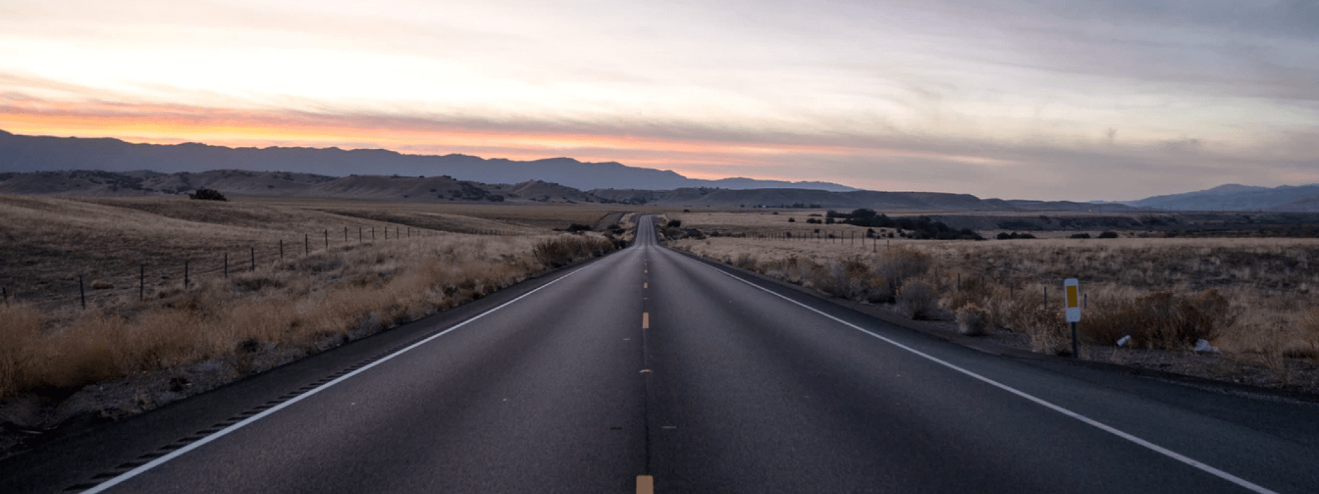 open road scene